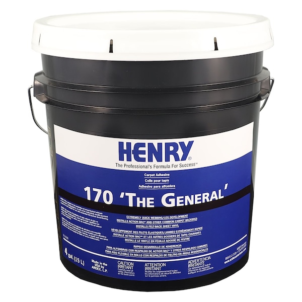 Henry 170 'The General' Carpet Adhesive 4 GAL